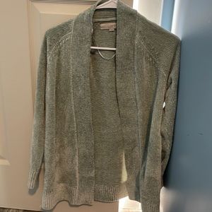 Loft Chenille Cardigan Sweater